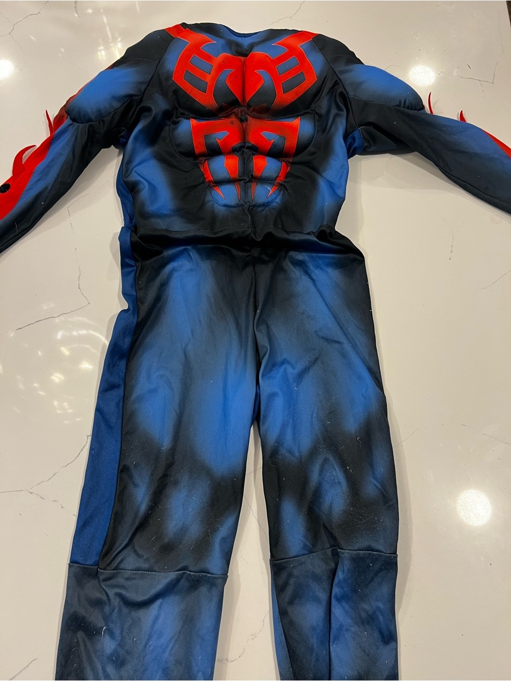 Kids Blue and Red Muscle Spider Costume